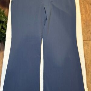 Worthington Curvy Trouser Pants Size 14 Blue